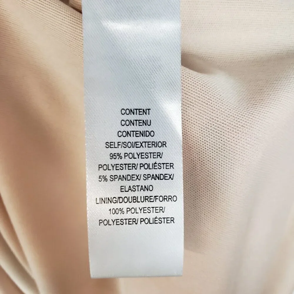 Wayf Mesh Slip Dress NWT Midi Pink Purple Abstract Tropical Tank Sun Size Medium - Picture 8 of 9